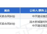 中天建设作为原告/上诉人的2起涉及买卖合同纠纷的诉讼将于2025年6月30日开庭