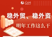 稳外贸、稳外资 明年工作这么干