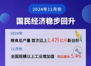 宏观政策组合效应继续显现 11月份国民经济稳步回升